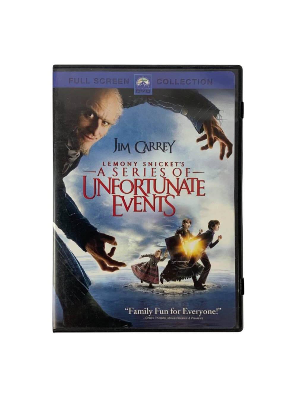Lemony Snickets Series Of Unfortunate Events DVD Jim Carrey Paramount 2004